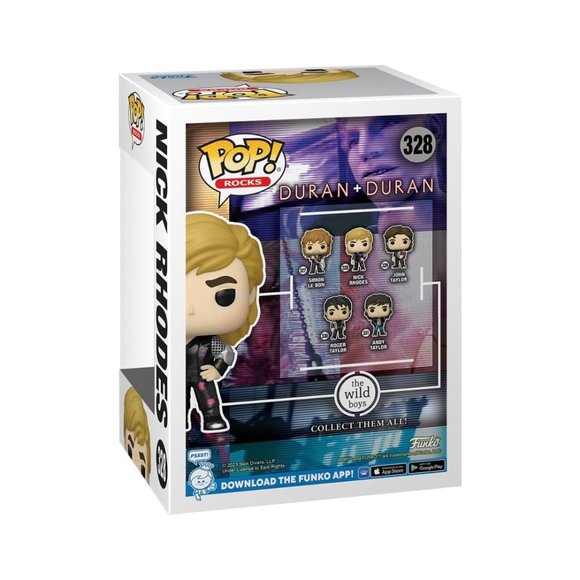 Funko Pop! Duran Duran Nick Rhodes Wild Boys #320 - Picture 3 of 4